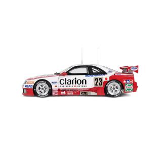 Nissan NISMO GT-R LM WHITE K. HOSHINO / M. HASEMI / T. SUZUKI 1996 OttO mobile 1:18 Resinemodell (Türen, Motorhaube... nicht zu öffnen!)